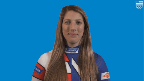 Shoulder Shrug Winter Olympics Erin Hamlin GIF