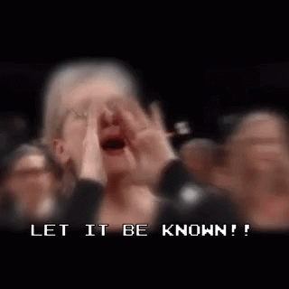 Shout Out Let It Be Known GIF