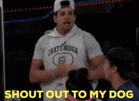 Shout Out To My Dog I Love You GIF