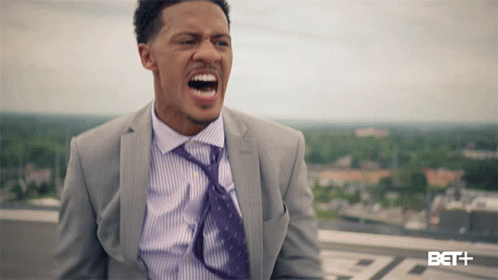 Shouting Chase Anthony Bigger Series GIF