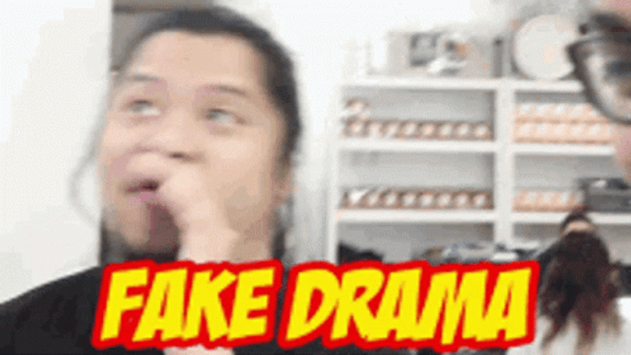 Shouting Fake Drama GIF