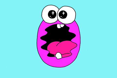 Shouting Number Zero GIF