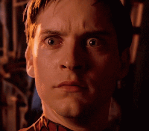 Shouting Screaming Fear Tobey Maguire GIF