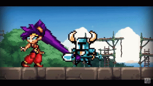 Shovel Knight Death Battle GIF