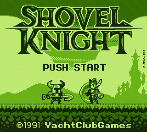 Shovel Knight Pust Start GIF