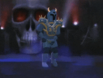 Shovel Knight Wrestling GIF