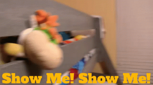 Show Me Stuffed Toy GIF