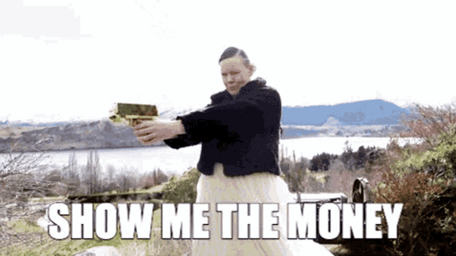 Show Me The Money Gun GIF