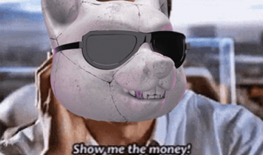 Show Me The Money Shiba Meme GIF