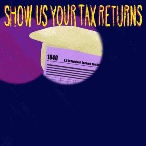 Show Us Your Taxes Returns GIF