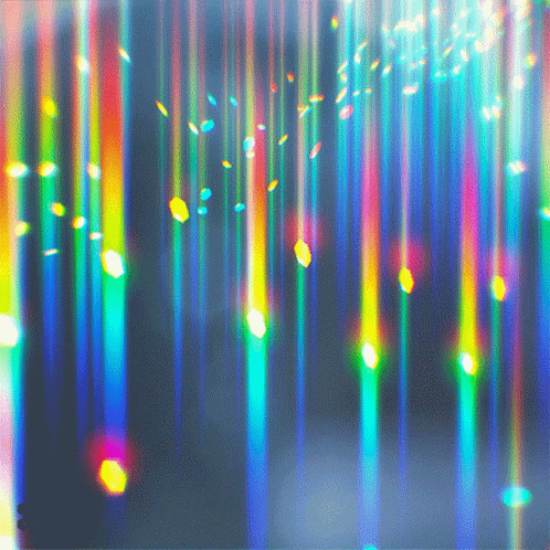 Shower Like Colorful Optical Illusion GIF