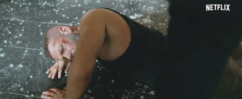 Showing Beat Up Face Peter Grandich GIF