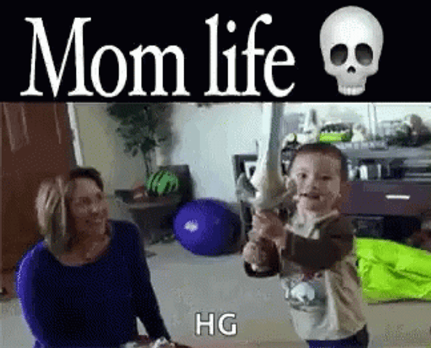Showing Mom Life GIF