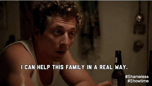 Showtime Jeremy Allen White Help This Family GIF