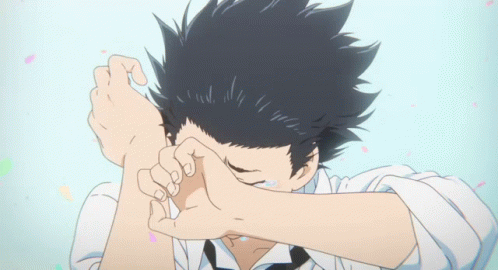 Shoya Ishida Sad Anime Boy GIF