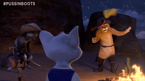 Shrek Character Puss In Boots Dancing GIF