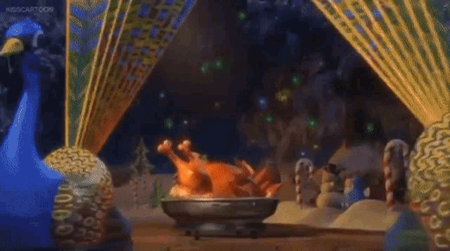 Shrek Dancing Turkey Moves GIF