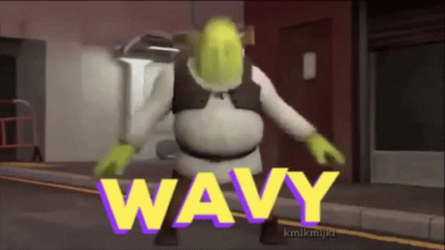 Shrek Funny Wavy Dancing GIF
