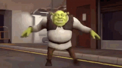 Shrek Goofy Ahh Dance GIF