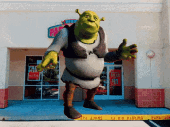 Shrek Hip Hop Dance GIF