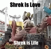 Shrek Is Love Disney Display GIF