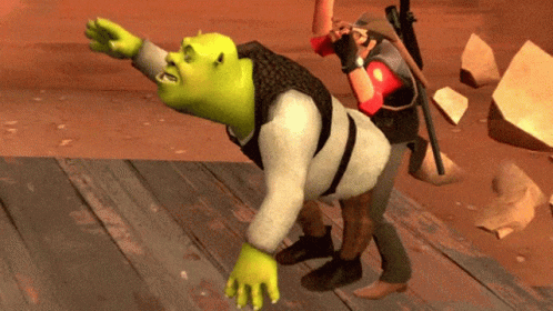 Shrek Is Love Feet Shaking Feet GIF