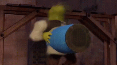 Shrek Is Love Shaking Jar GIF