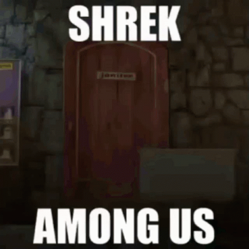 Shrek Is Love Shrek Among Us GIF