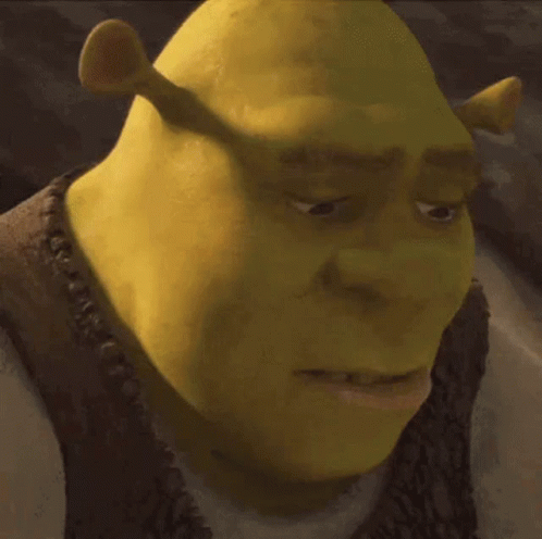 Shrek Making Funny Face GIF