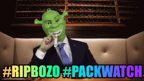 Shrek On Couch Rip Bozo Packwatch GIF