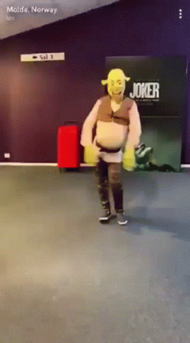 Shrek Parody Shimmy Dancing GIF