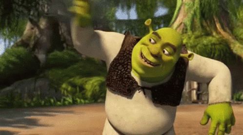 Shrek Robot Dancing Swamp Land GIF