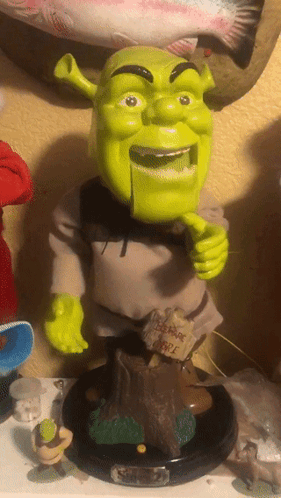 Shrek Robot Doll Dancing GIF