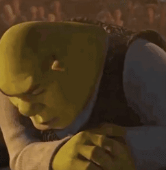 Shrek Smiling Close Up
