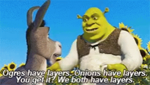 Shrek Talking to Donkey