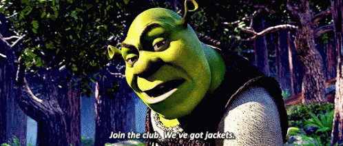Shrek Tattoo on Man's Back