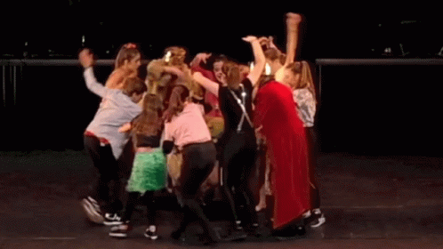 Shrek The Stage Play Dancing GIF