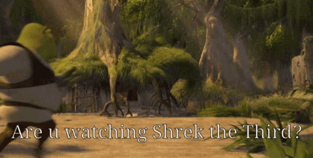 Shrek The Third Movie Meme Dancing Spin GIF