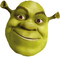 Shrekerutuf Transparentshrek Sticker GIF