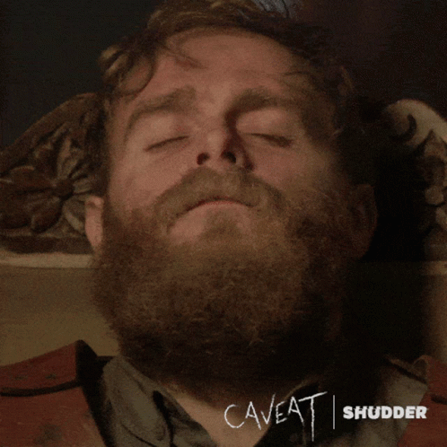 Shudder Caveat Creepy & Funny GIF