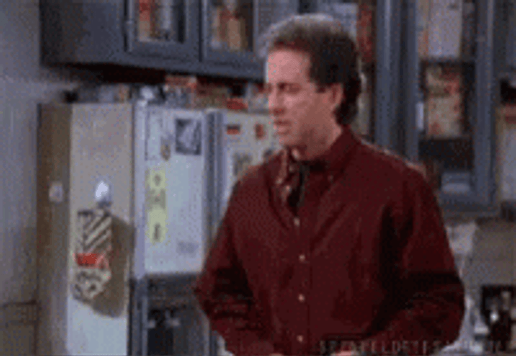 Shudder Man In Red GIF