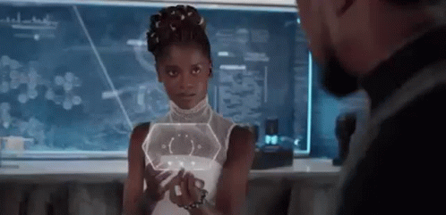 Shuri Black Panther For Research Purposes GIF