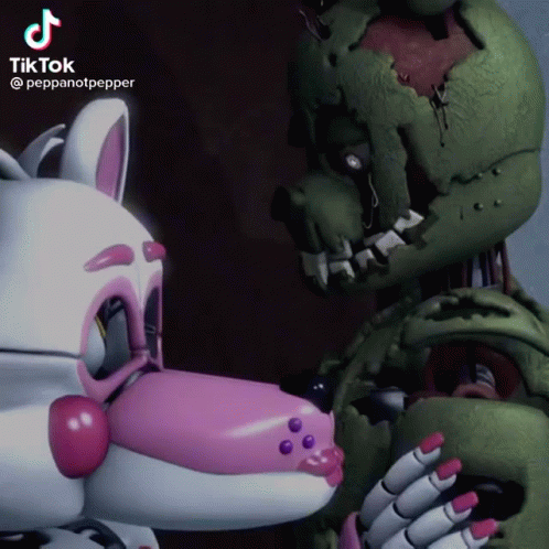 Shy Funtime Foxy Edit GIF