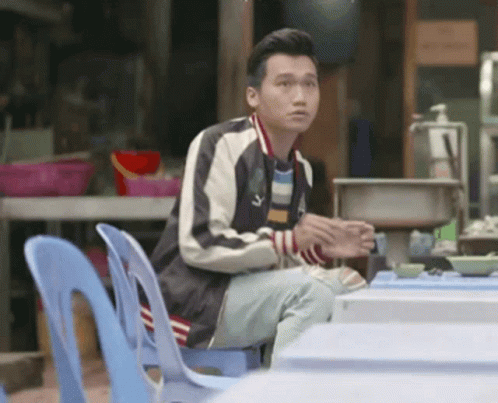 Shy Guy Awkward Hands Up GIF