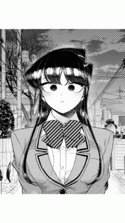 Shy Komi Manga Animated GIF