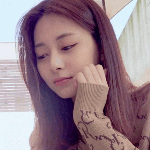 Shy Laughing Twice Tzuyu GIF