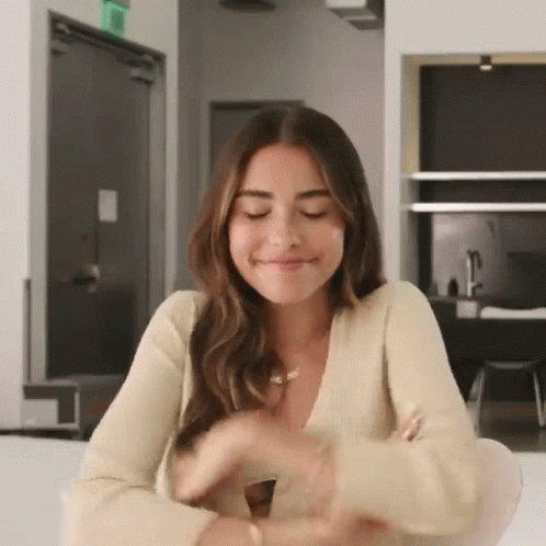 Shy Madison Beer GIF