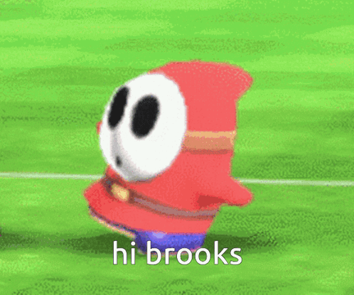 Shy Mario Bros Character Walking