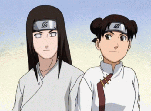 Shy Naruto Neji Hyuga Looking Away GIF