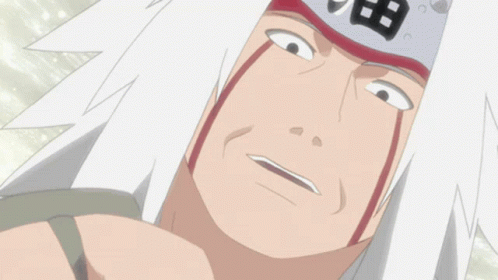Shy Smile From Jiraiya GIF